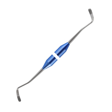 03-15 Гладилка мини двусторонняя изогнутая